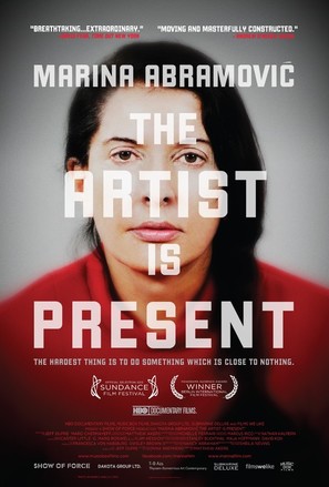 Marina Abramovic: The Artist Is Present - Movie Poster (thumbnail)