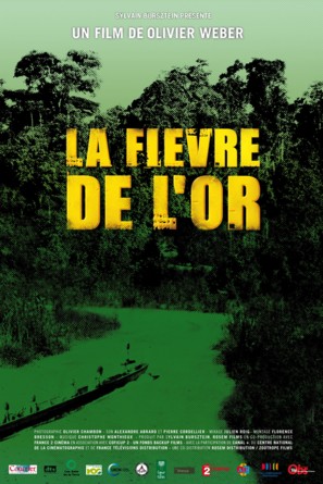 La fi&egrave;vre de l&#039;or - French Movie Poster (thumbnail)