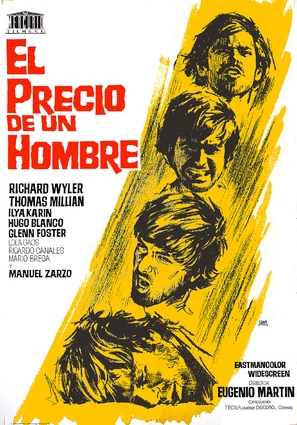 El precio de un hombre - Spanish Movie Poster (thumbnail)