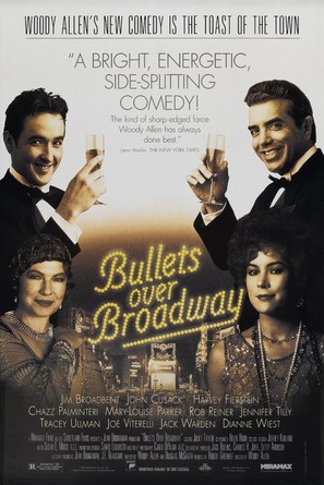 Bullets Over Broadway - Movie Poster (thumbnail)