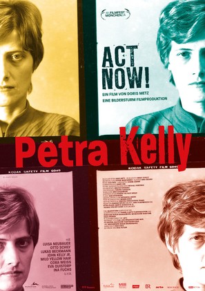 Petra Kelly - Act Now! - German Movie Poster (thumbnail)