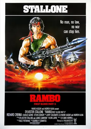 Rambo: First Blood Part II - Movie Poster (thumbnail)