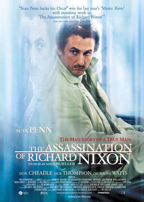 The Assassination of Richard Nixon - Norwegian Movie Poster (thumbnail)