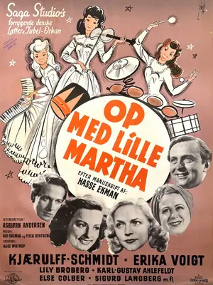 Op med lille Martha Poster