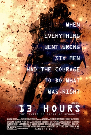 13 Hours: The Secret Soldiers of Benghazi - Movie Poster (thumbnail)