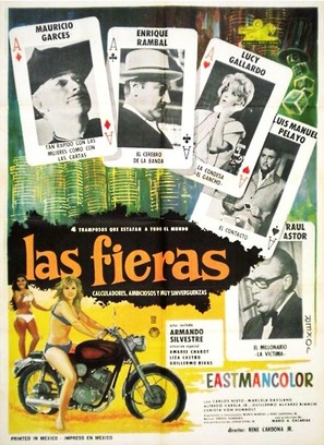 Las fieras - Mexican Movie Poster (thumbnail)