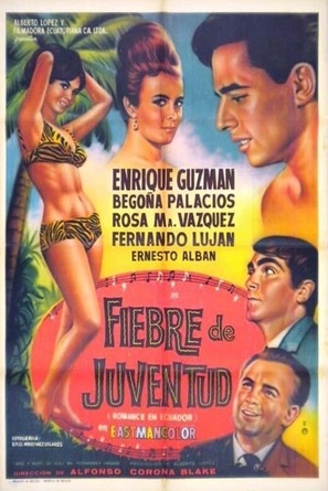 Fiebre de juventud - Mexican Movie Poster (thumbnail)
