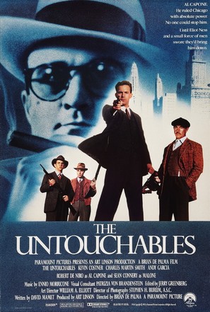 The Untouchables - British Movie Poster (thumbnail)