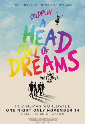 Coldplay: A Head Full of Dreams - British Movie Poster (thumbnail)
