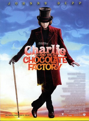 Charlie and the Chocolate Factory - Movie Poster (thumbnail)