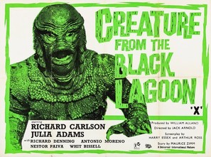 Creature from the Black Lagoon - British Movie Poster (thumbnail)