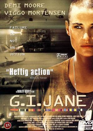 G.I. Jane - Danish DVD movie cover (thumbnail)
