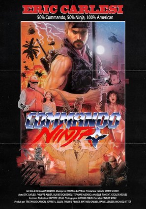 Commando Ninja - French Movie Poster (thumbnail)