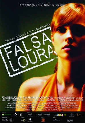 Falsa Loura - Brazilian Movie Poster (thumbnail)