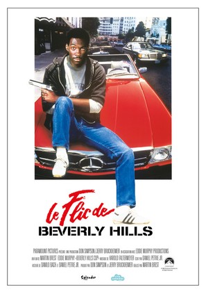 Beverly Hills Cop - French Re-release movie poster (thumbnail)