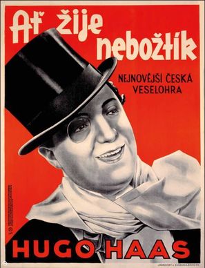 At zije nebozt&iacute;k - Czech Movie Poster (thumbnail)