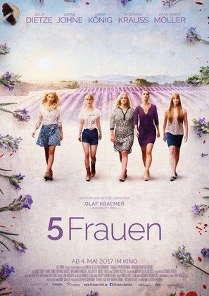 5 Frauen - German Movie Poster (thumbnail)