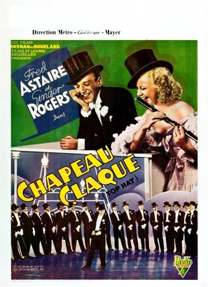 Top Hat - Belgian Movie Poster (thumbnail)