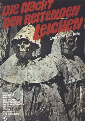 La noche del terror ciego - German Movie Poster (thumbnail)