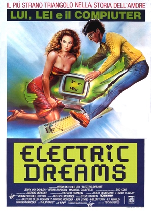 Electric Dreams - Italian Theatrical movie poster (thumbnail)