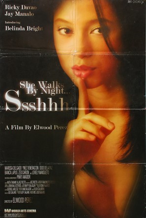 Ssshhh... She Walks by Night - Philippine Movie Poster (thumbnail)