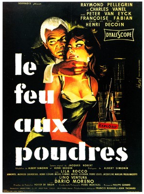 Le feu aux poudres - French Movie Poster (thumbnail)