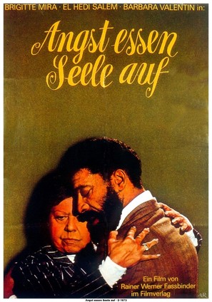 Angst essen Seele auf - German Movie Poster (thumbnail)