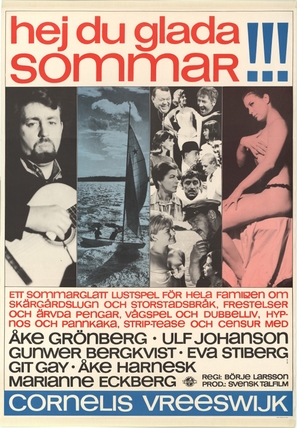 Hej du glada sommar!!! - Swedish Movie Poster (thumbnail)
