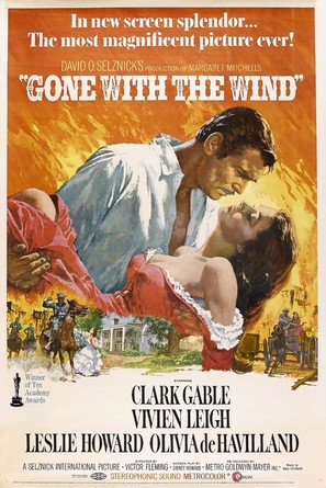 Gone with the Wind - Movie Poster (thumbnail)