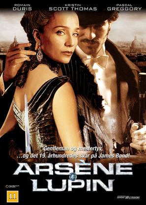 Arsene Lupin - Danish DVD movie cover (thumbnail)