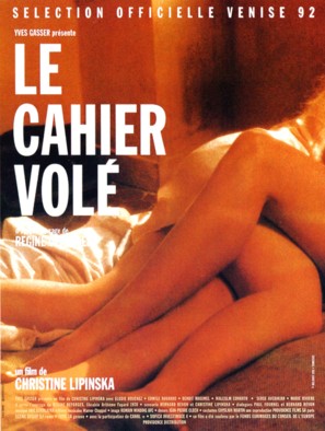 Le cahier vol&eacute; - French Movie Poster (thumbnail)