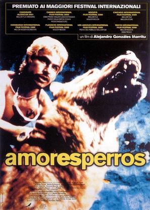 Amores Perros - Italian Movie Poster (thumbnail)