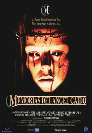 Memorias del &aacute;ngel ca&iacute;do - Spanish Movie Poster (thumbnail)