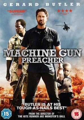 Machine Gun Preacher - DVD movie cover (thumbnail)