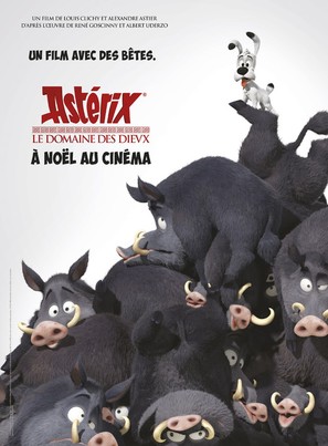 Ast&eacute;rix: Le domaine des dieux - French Movie Poster (thumbnail)