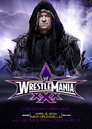 WWE WrestleMania XXX - Movie Poster (thumbnail)