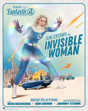 The Fantastic Four: First Steps Poster