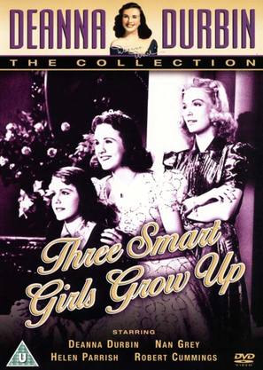 Three Smart Girls Grow Up - British DVD movie cover (thumbnail)