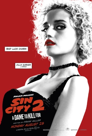 Sin City: A Dame to Kill For - British Movie Poster (thumbnail)