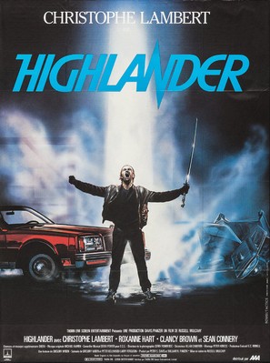 Highlander - French Movie Poster (thumbnail)