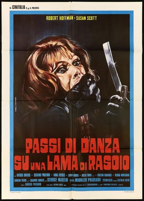 Passi di danza su una lama di rasoio - Italian Movie Poster (thumbnail)