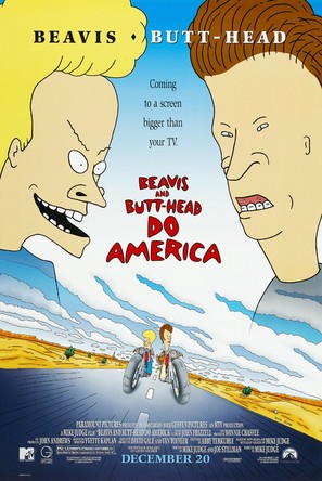 Beavis and Butt-Head Do America - Video release movie poster (thumbnail)