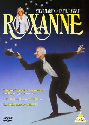 Roxanne - British DVD movie cover (thumbnail)