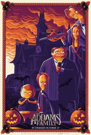 The Addams Family - British Movie Poster (thumbnail)