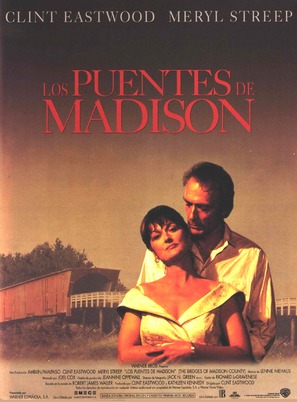 The Bridges Of Madison County - Spanish Movie Poster (thumbnail)