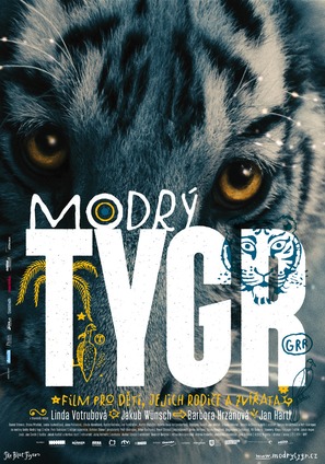 Modr&yacute; tygr - Czech Movie Poster (thumbnail)