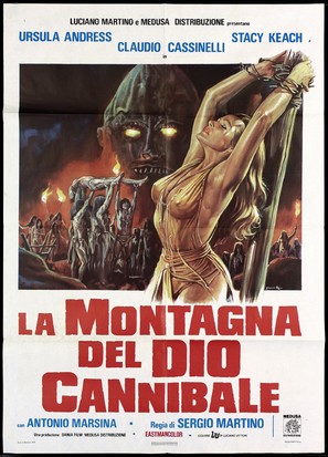 La montagna del dio cannibale - Italian Movie Poster (thumbnail)