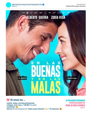 En las buenas y en las malas - Mexican Movie Poster (thumbnail)