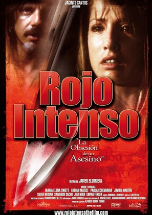 Rojo intenso - Spanish Movie Poster (thumbnail)