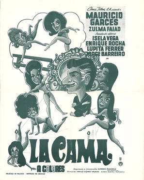 La cama - Mexican Movie Poster (thumbnail)